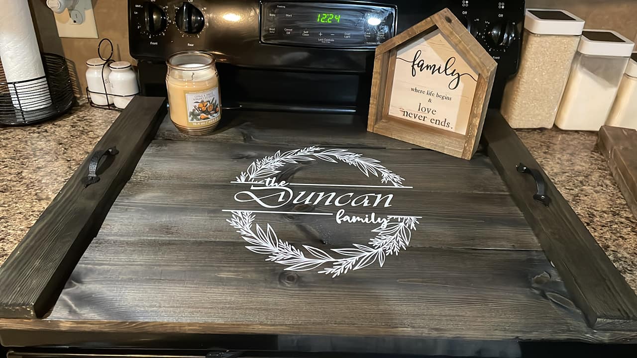 Custom Stove Top Covers